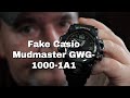 Fake Casio Mudmaster GWG 1000 1A1