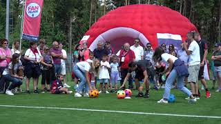 Bologna FC Krejci football player looses shoe