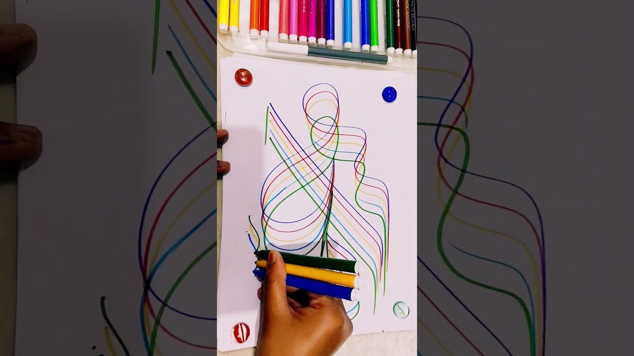 New Creativity 💚 Allah ❤️name Arabic Calligraphy Art #shortsfeed