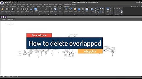 GstarCAD Express Tools- Delete Duplicated Objects