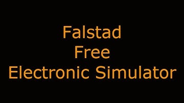 Electronic Circuit Software Simulator - Falstad - Introduction