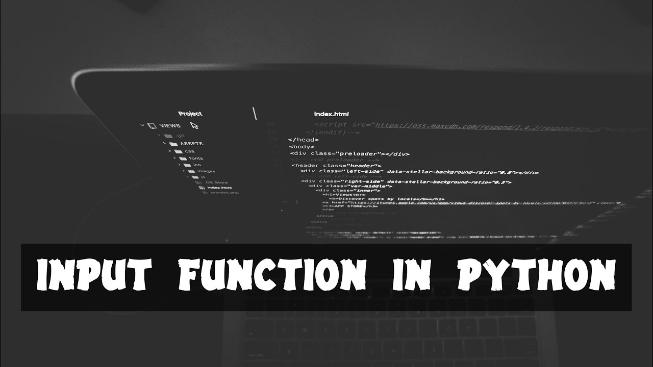 How to take input from user in Python || The Amateur Geek - YouTube