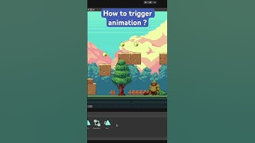 How to trigger animation in Unity 2D #unityanimationtrigger