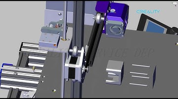 Service tutorial Ender 3 Max X axis synchronous belt replacement