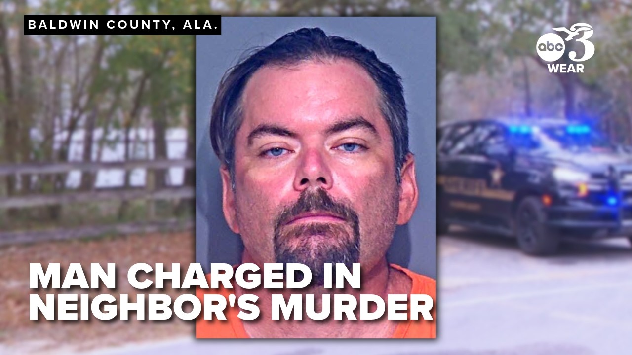 Alabama man charged with overnight murder of neighbor - YouTube