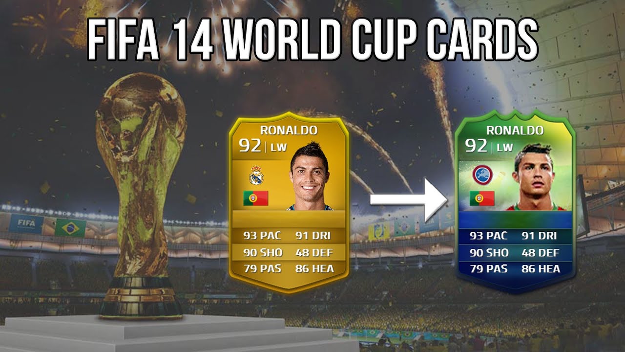 FIFA 14 Ultimate Team World Cup New Cards | #1-10 Player Upgrades & Downgrades