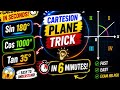 Trigonometry Tricks in 6 Minutes 😳📐 |Find Sin, Cos &amp; Tan in Seconds 🔥