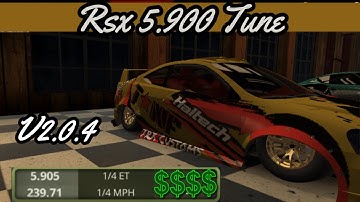 BEST 5.9 RSX Tune| Build With Delay Box | 2.0.4 No Limit Drag Racing 2.0|