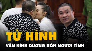 Văn Kính Dương hôn người tình Ngọc Miu sau khi bị tòa tuyên y án tử hình