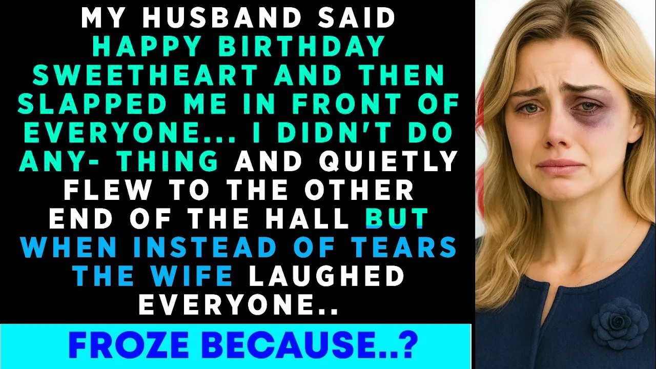 The violinist missed his note, and every fork in the room froze midair. My husband, Ethan, had just slapped me across the face at my own birthday party, then smiled like nothing happened. I didn't...