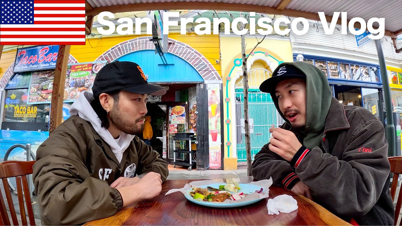 SAN FRANCISCO VLOG】Traveling VLOG/ Shopping Spots , Best food in