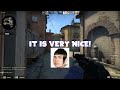 HIS FIRST TIME PLAYING CS:GO