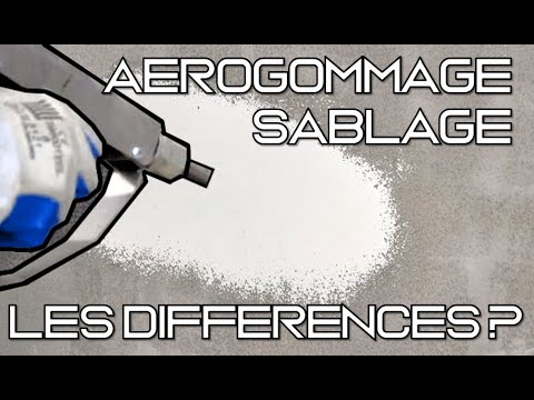 Vidéo: Quel abrasif utiliser pour le sablage ?