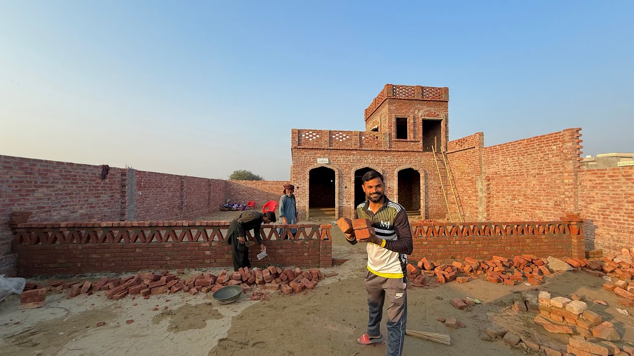 Front Look Design Wali Wall Banna Di Dare Complete Hone Ko Hai Inshallah 