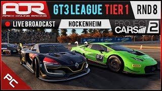 Project CARS 2 | AOR GT3 League | PC Tier 1 | S10 | R8: Hockenheim