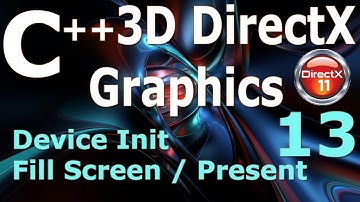 C++ 3D DirectX Tutorial [Device Init / Fill Screen / Present]