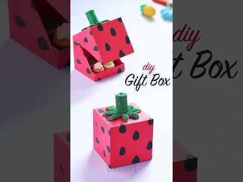 DIY Gift Box Ideas | Gift Ideas | Strawberry Gift Box