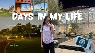 CMUQ Edge Program, Solo Dates, Neighborhood Walks | Summer in Qatar