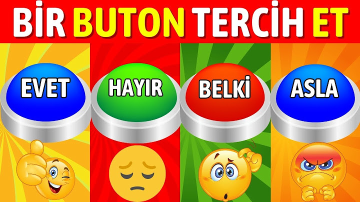 Bir Buton Seç ! Evet,Hayır,Belki,Asla! Sürprizlerle Dolu Bölüm 🤩
