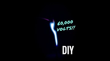 How To Make a High Voltage Plasma Generator Powered By A ZVS Driver and flyback transformer!