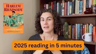 2025 in roughly 5 minutes (reading recap) [CC]