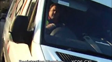 DPD give way failure followed by abuse (YC06GXL)