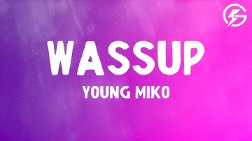 Thumbnail of Young Miko - WASSUP (Letra)