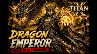 🐉 Dragon Emperor: The Ultimate Ruler of TITANX Arena | Legendary Power Unleashed 🐉