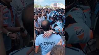 The work behind the memories. #trackhouse #motogp #raulfernandez #gulfoil #indonesiangp