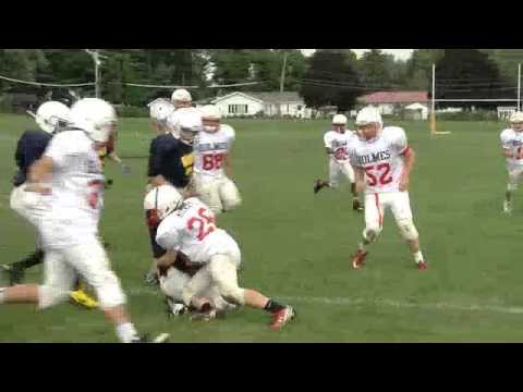 football score Holmes Tigers 7th Grade Football at Hoover