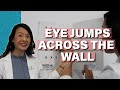 Vision Therapy Exercise: Eye Jumps Across The Wall