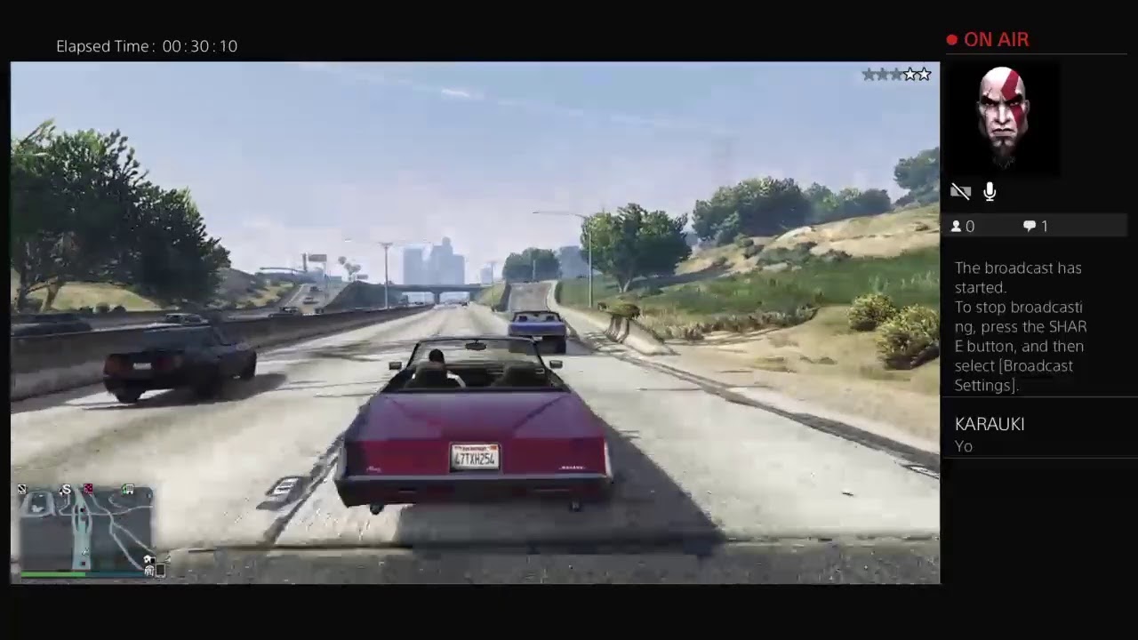 kb8u's Live PS4 Broadcast