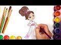 Nella the Princess Knight - Coloring Pages | Coloring Books for Kids | Rainbow TV