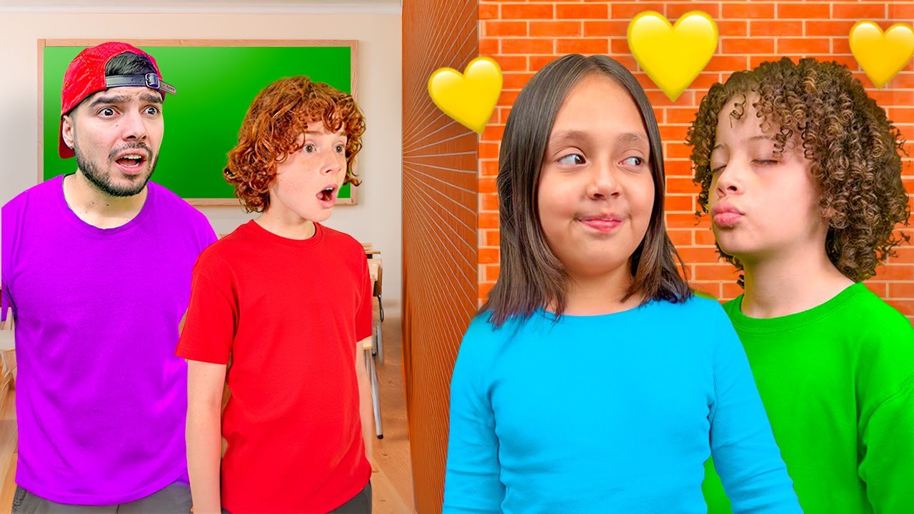 LE ROBÓ un BESO FRENTE a RICITOS !!