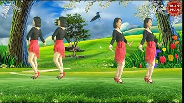 🍁NGÕ VẮNG XÔN XAO // HAI HƯỚNG  ( BIÊN ĐẠO MỚI -72 bước - NHẸ NHÀNG)🍁 . HƯỚNG DẪN BẤM 🔽.