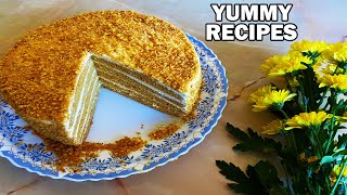 Russian Honey Cake - Medovik