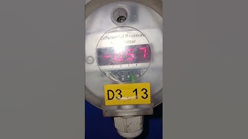 Checking the pressure devices of aspirator filters #maintenance #mechanics #automation #engineering