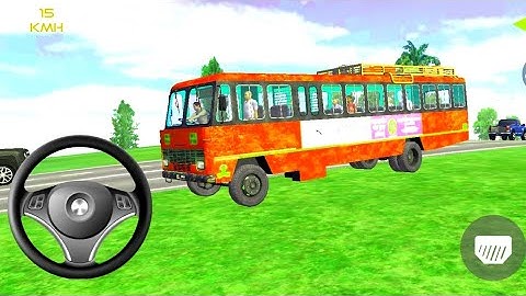 New 2025 ✨ Indian slippers bus simulator 3d game | indian couch bus drive game | part-7 | new update
