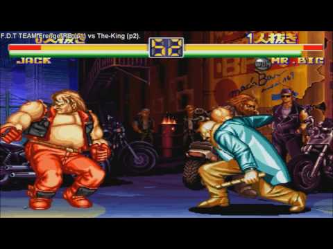 [HD] - Fightcade - Art Of Fighting 2 - F.D.T TEAM FrengerRB(MEX) Vs The-King(BRA)