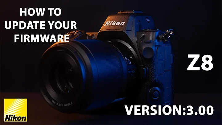 How To Update your Nikon Z8 Firmware (Ver:3.00)