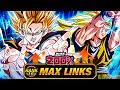 HE'S A SUPERPOWER! LEVEL 10 LINKS 100% RAINBOW STAR PHY SSJ2/SSJ3 GOKU! (DBZ: Dokkan Battle)