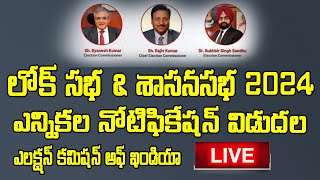 Election Commission of India, Release of Election Notification,ap election schedule 202, 9digi news