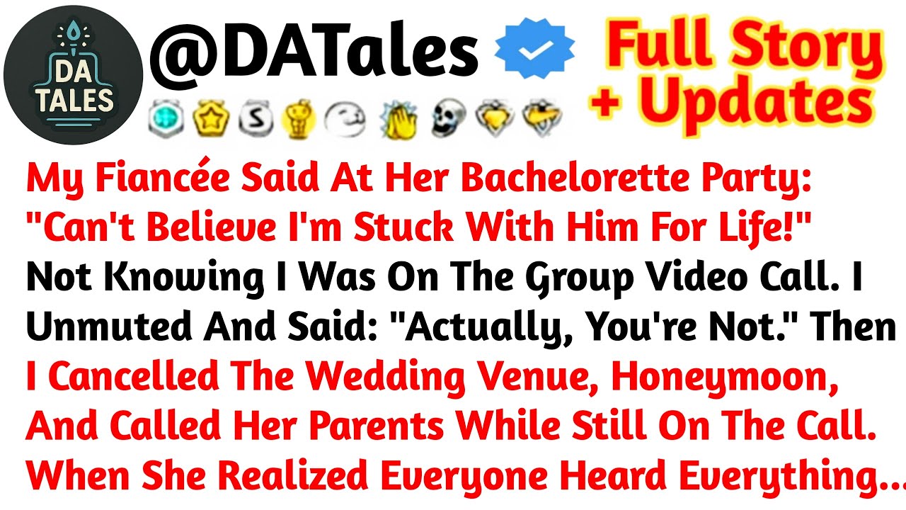 My Fiancée Said At Her Bachelorette Party: "Can't Believe I'm Stuck With Him For //Reddit Stories