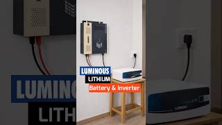 Luminous Lithium Battery Inverter U0026 Battery  Evoli 900va Lithium Battery Inverter Helios Battery