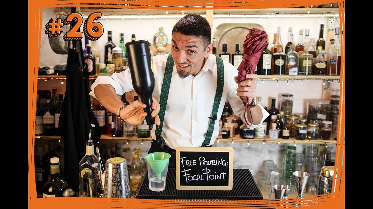 26 ABC del Bartender Come versare in FREE POURING con il FOCAL POINT