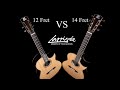 12 vs 14 fret guitar comparison