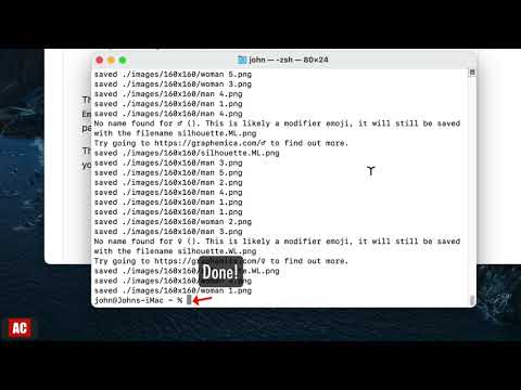 Extract Emoji as .PNG with Name (FREE) on Big Sur