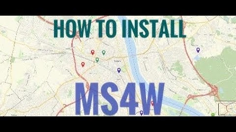 How to Install MS4W on Windows