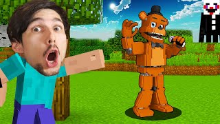 HO PASSATO una NOTTE nella PIZZERIA di FREDDY!! | Minecraft Hardcore Origini