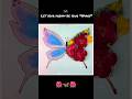 Butterfly diy / Butterfly art with flowers 🌹